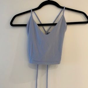 Light blue tank top